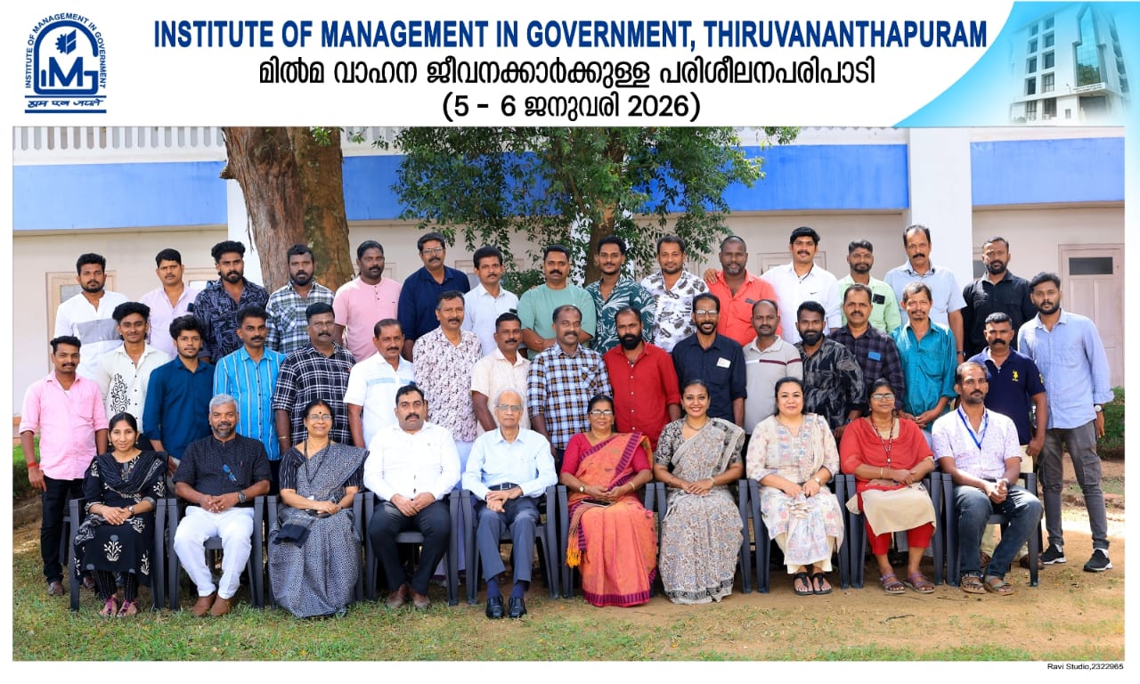 Training Programme for MILMA Vehicle Crew