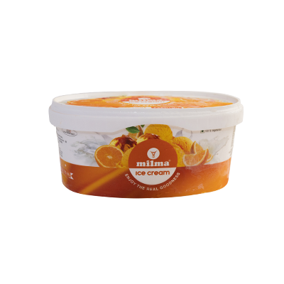 Icecream Orange 1000ml Single